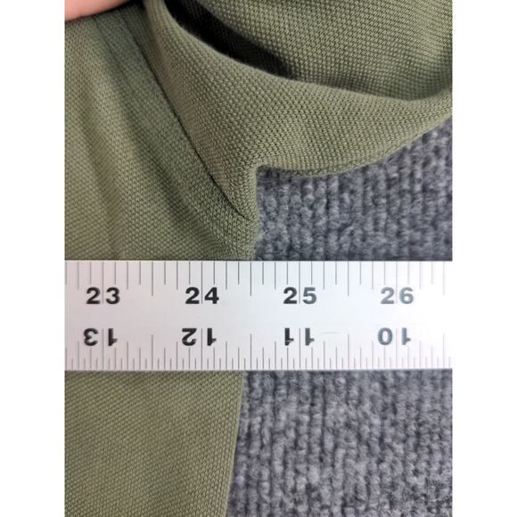 Mens Adidas Climalite Short Sleeve Polo Shirt Size XL Green Airtron Embroidered - Picture 4 of 13